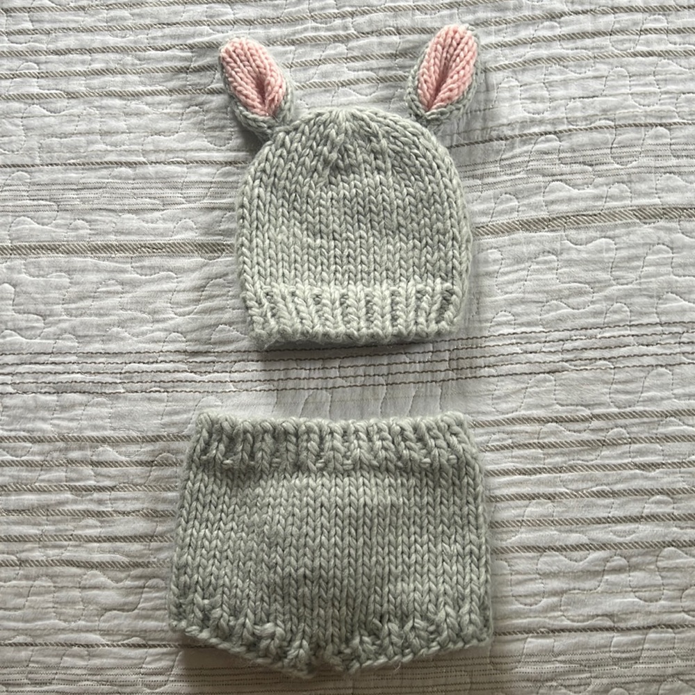 0-3 month Bunny - Photo Costume